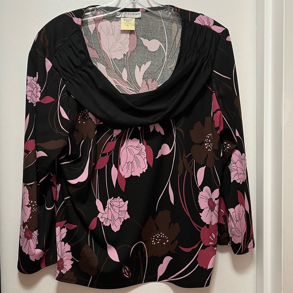 Draped Scoop Neck